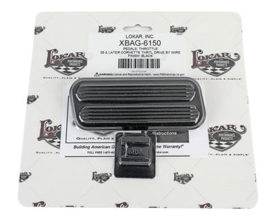 Lokar Midnight Series Pedal Pads - XBAG6150