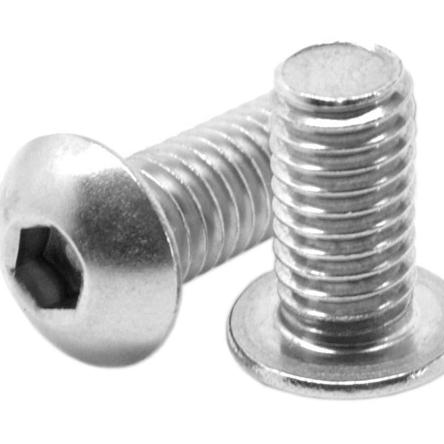 ZSPEC M5-0.8x10mm Fasteners, Button-Head, Stainless, 10-Pack