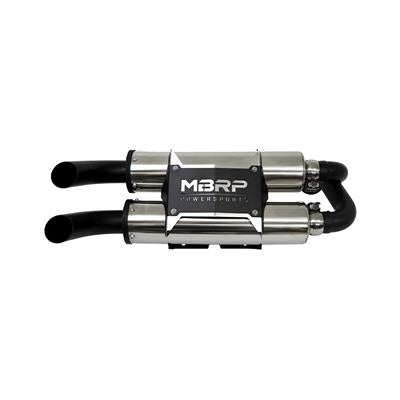 MBRP PowerTech4 Dual Slip-On Mufflers - AT9208PT