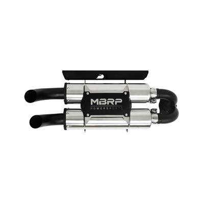 MBRP PowerTech4 Dual Slip-On Mufflers - AT9518PT