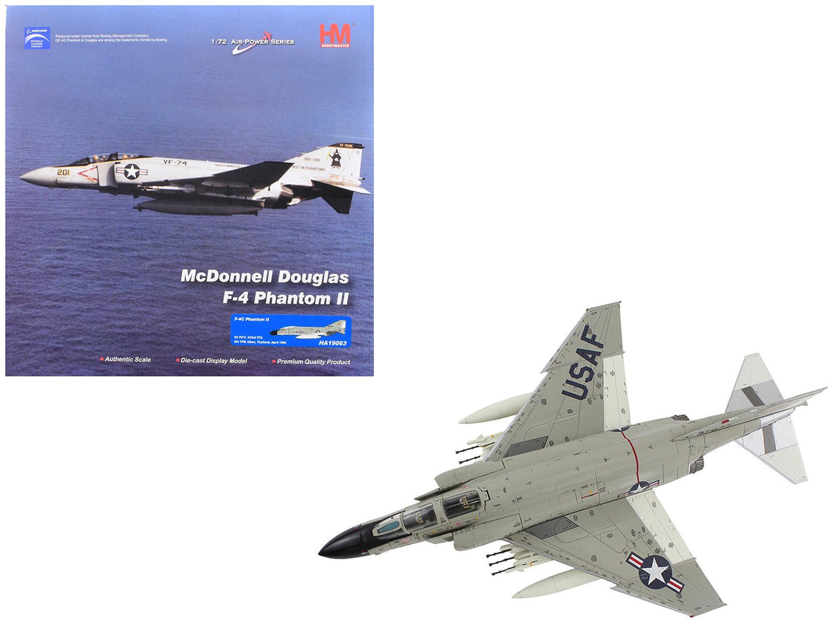 Rapid Vehicles McDonnell Douglas F-4C Phantom II Fighter-Bomber Aircraft "433rd TFS 8th TFW Ubon...