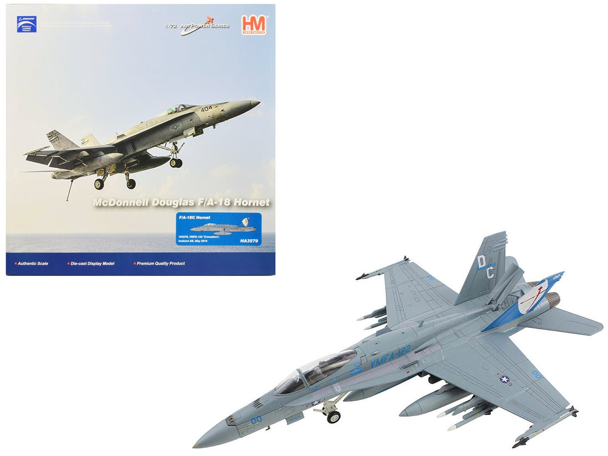 Rapid Vehicles McDonnell Douglas F/A-18C Hornet Aircraft "VMFA-122 Crusaders Iwakuni AB" (2016)...