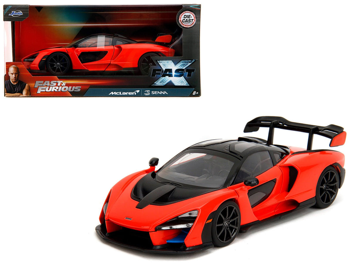 Rapid Vehicles McLaren Senna Red and Black "Fast X" (2023) Movie "Fast & Furious" Series 1/24...