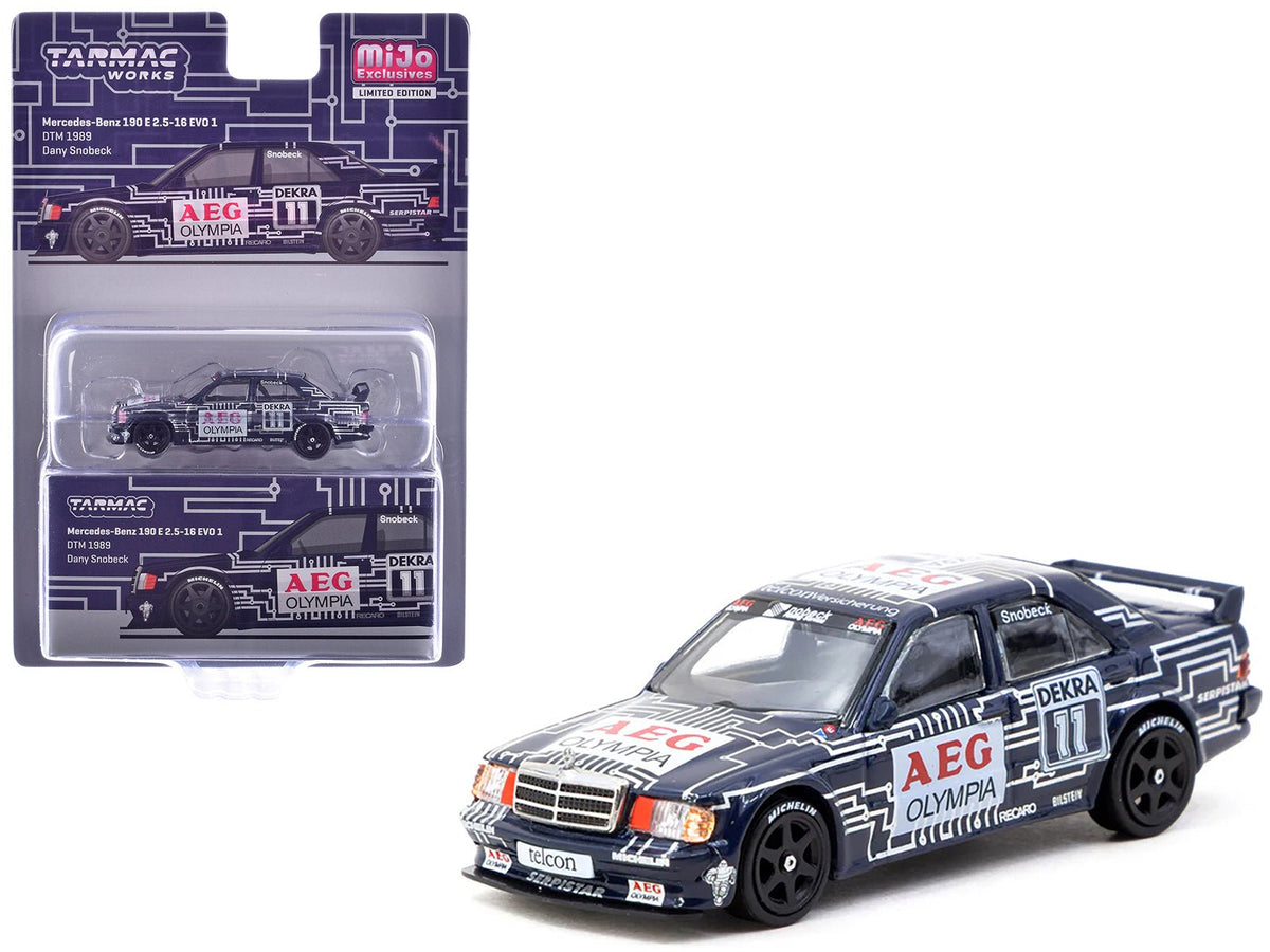 Rapid Vehicles Mercedes-Benz 190 E 2.5-16 EVO 1 #11 Dany Snobeck "Deutsche Tourenwagen...