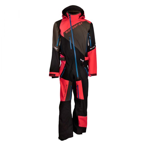 Motorfist® MF20A-M12-2X - Blitz II Women's Suit (2X-Large (Standart), Black/Pink)