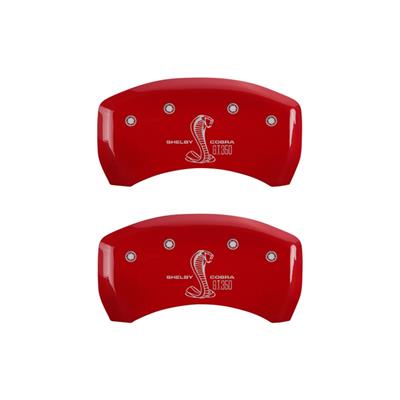MGP Red Caliper Covers - 10010RGT3RD