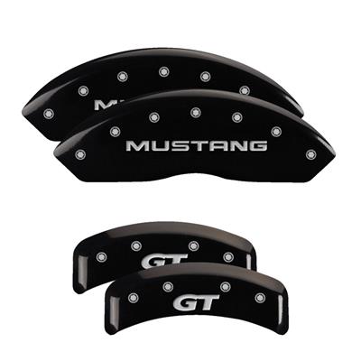 MGP Black Caliper Covers - 10095SMG1BK