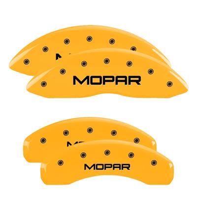 MGP Yellow Caliper Covers - 32006SMOPYL
