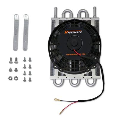 Mishimoto Heavy-Duty Transmission Coolers with Fans - MMOCF