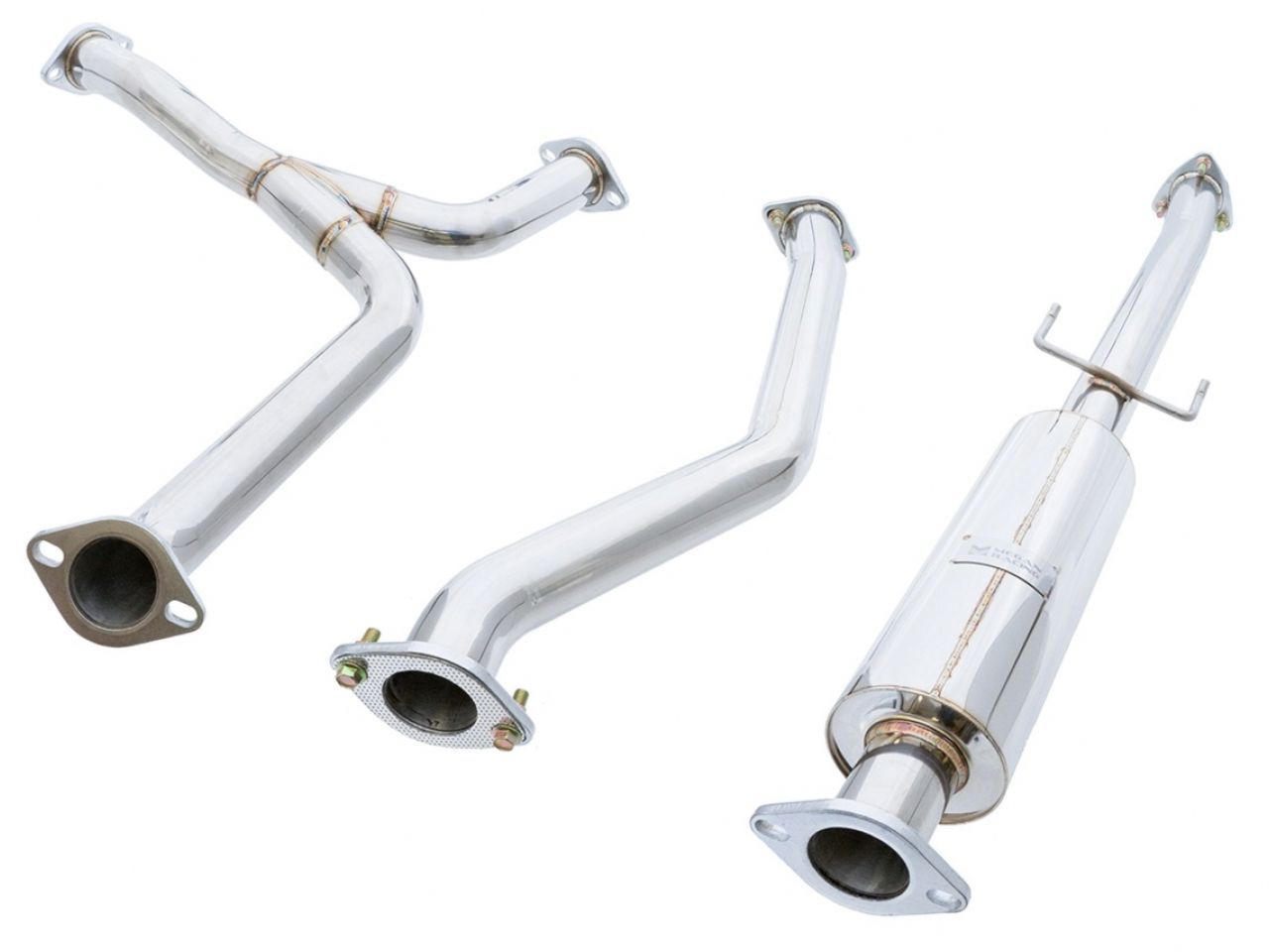Megan Racing Cat Backs Middle for 2008-2012 Accord V6 2dr Coupe – 2.5" Stainless Steel Piping