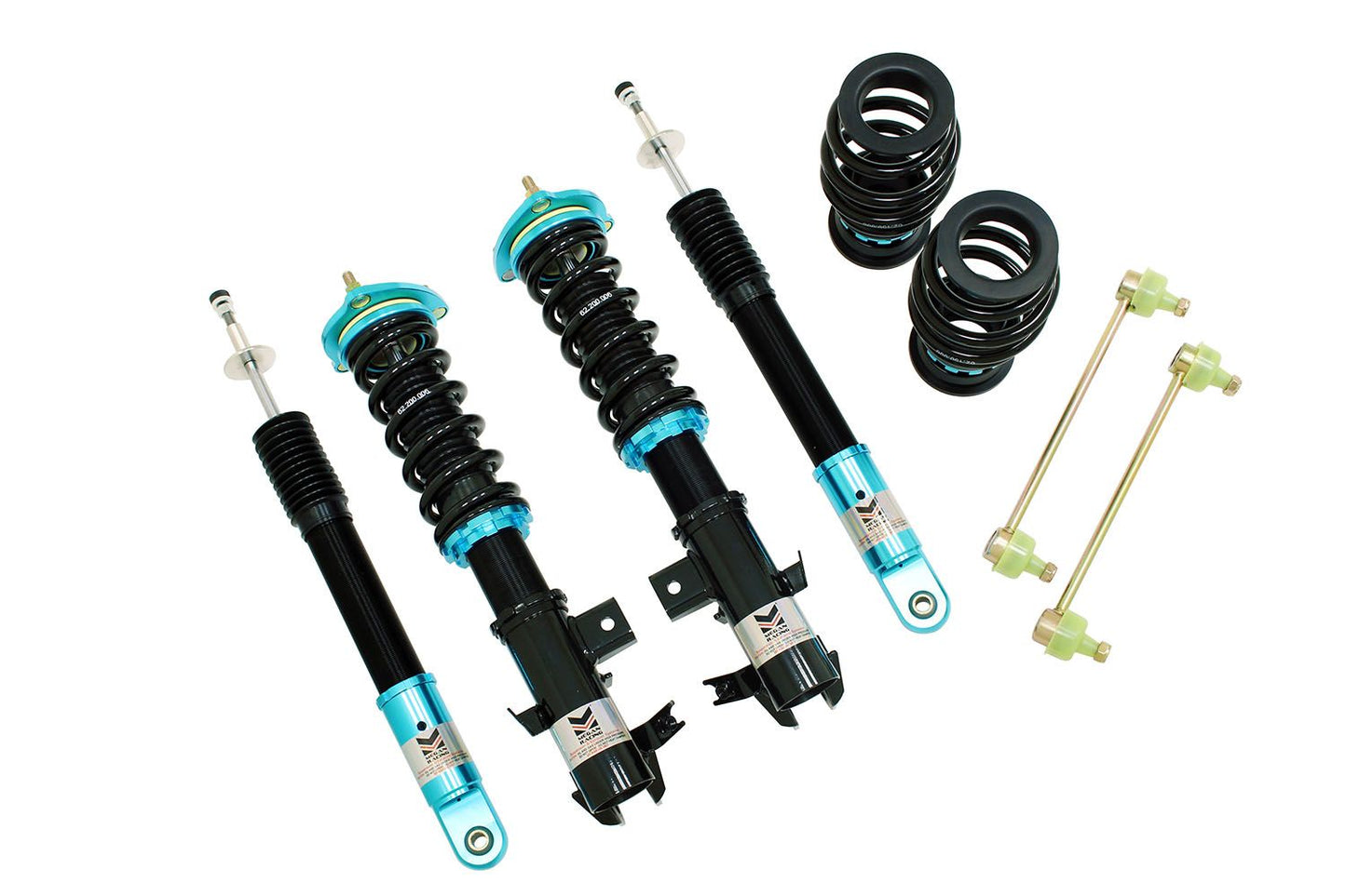 Megan Racing Coilover Damper Kit for Acura ILX 2013-2015 / Honda Civic 2012-2015 (Sedan/Coupe) - 32-way Compression & Rebound, Full Length Adjust
