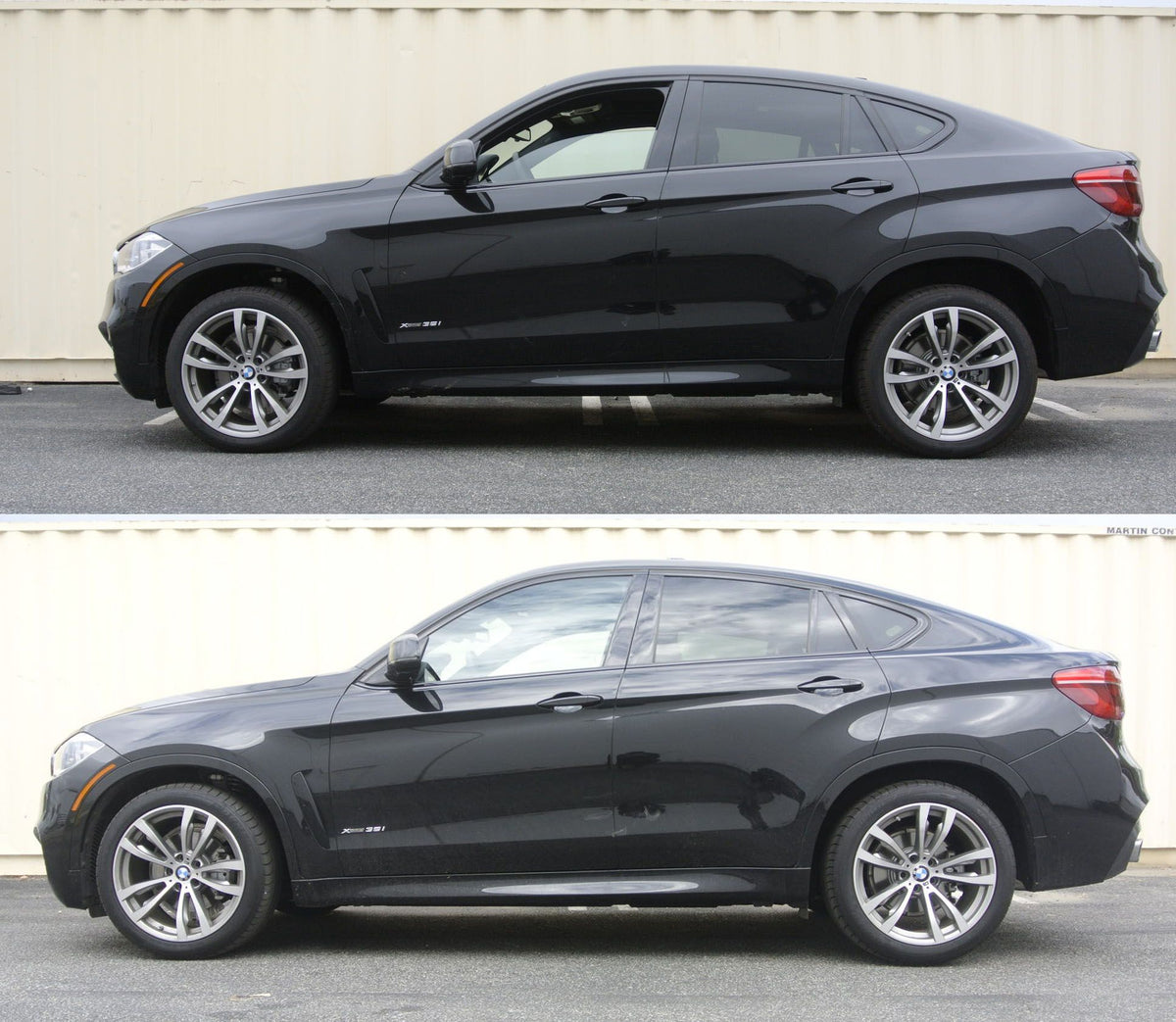 FR SPORT Megan Racing Lowering Springs Set for 2015 to 2019 BMW X6 & 2013 to 2018 BMW X5 SAE 9254...