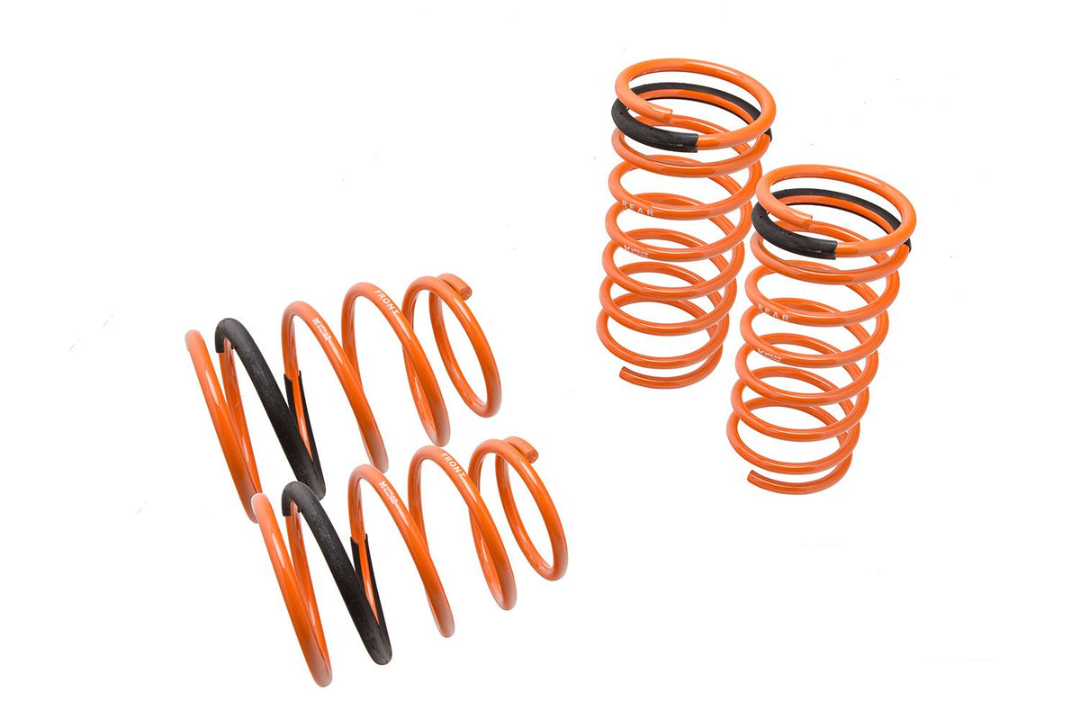 FR SPORT Megan Racing Lowering Springs Front & Rear for 1997-2002 Ford Escort ZX2 - SAE 9254 Cold...
