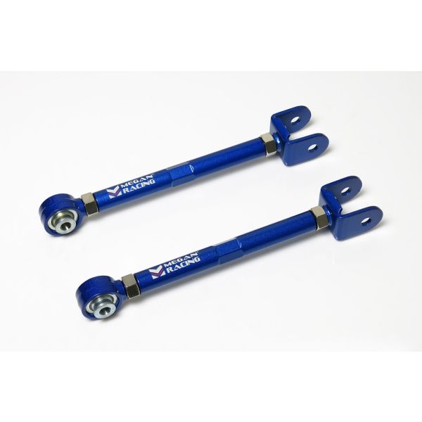 Megan Racing Rear Lower Arms for Toyota MR‑S 2005 - Pillow Ball, Camber Adjust, Powder Coated