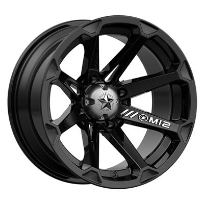 MSA Wheels M12 Diesel Black Wheels - M1214710