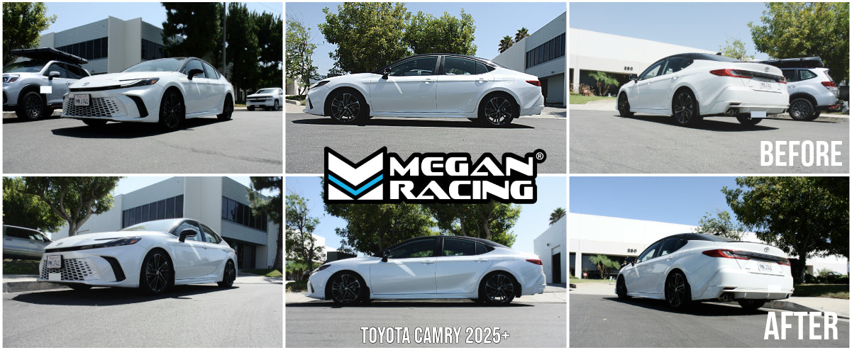 Megan Racing Coilover Damper Kit Front for 2018-2024 Toyota Camry FWD - MR-CDK-TCA18-EZII Spring Rate 6kgf/mm