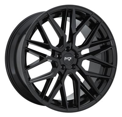 Niche M224 Gamma Gloss Black Wheels - M22422906538