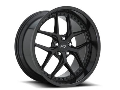 Niche M226 Vice Matte Black Wheels with Gloss Black Lip - M22620902135