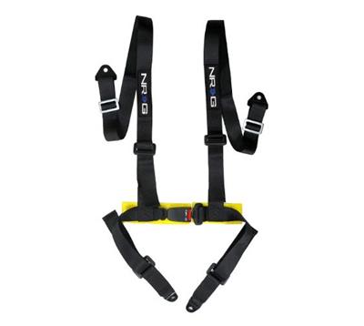NRG 4-Point Seat Belt Harnesses - SBH4PCSBK
