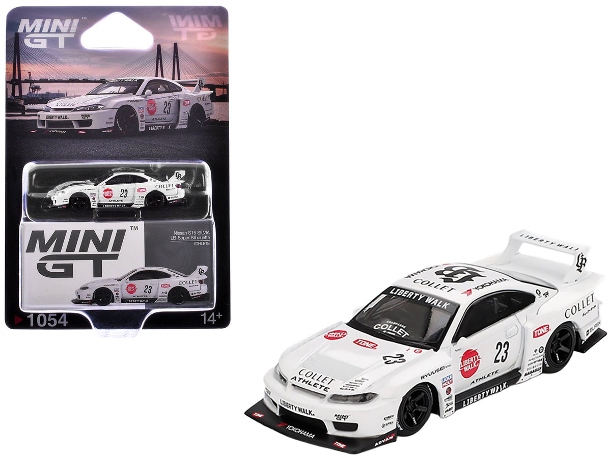 Rapid Vehicles Nissan Silvia (S15) LB-Super Silhouette RHD (Right Hand Drive) #23 "Athlete" White...