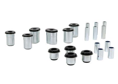 Nolathane Bushing Kit, Polyurethane, Black, Bushings, Sleeves, Assembly Grease, Chevy, Kit - REV0020102