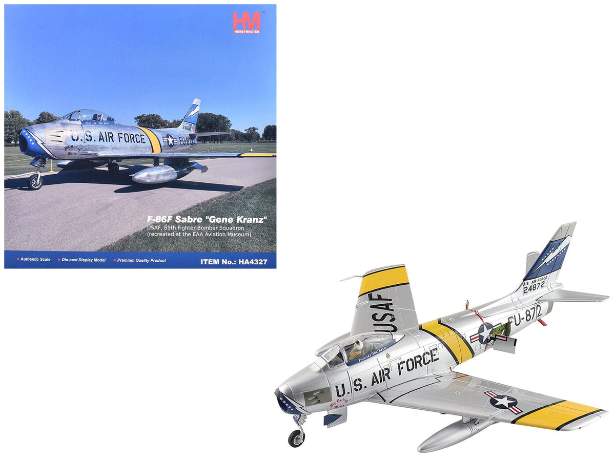Rapid Vehicles North American F-86F Sabre Fighter Aircraft "24872 Gene Kranz My Darling Marta,...