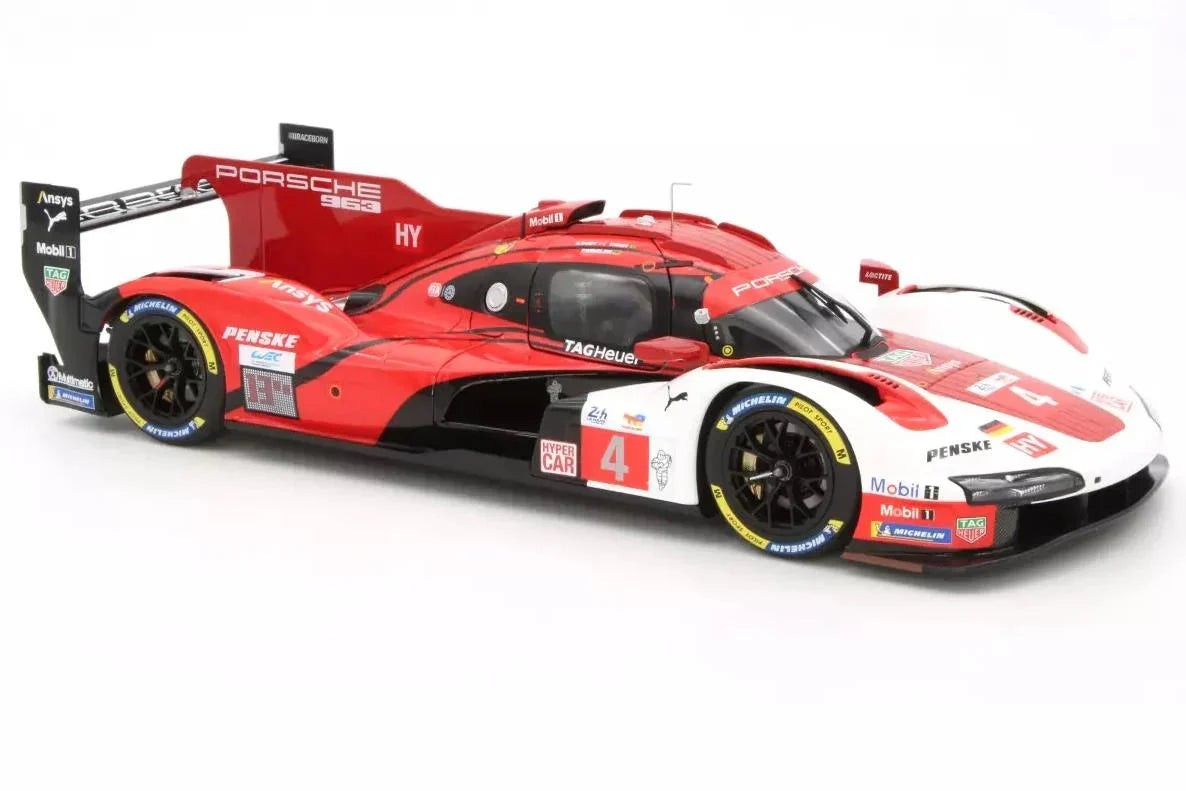 STM Diecast Norev Porsche 963 #4 Penske IMSA 8th Le Mans 24hrs 2025 1:18