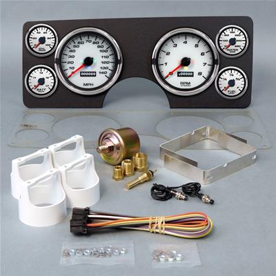 New Vintage USA Corvette Performance II Gauge Kits - 7701103