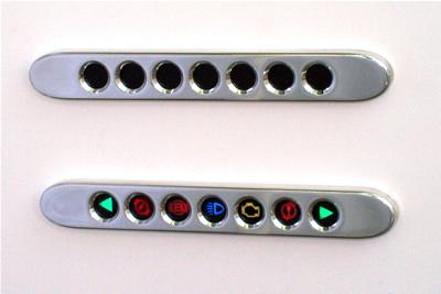 New Vintage USA Seven-Lamp Indicator Panels - 9093803