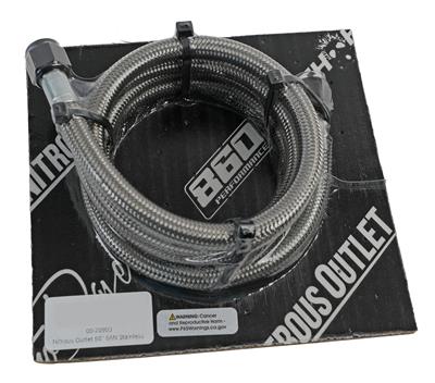 Nitrous Outlet Stainless Steel Braided Hose Assemblies - 0020900