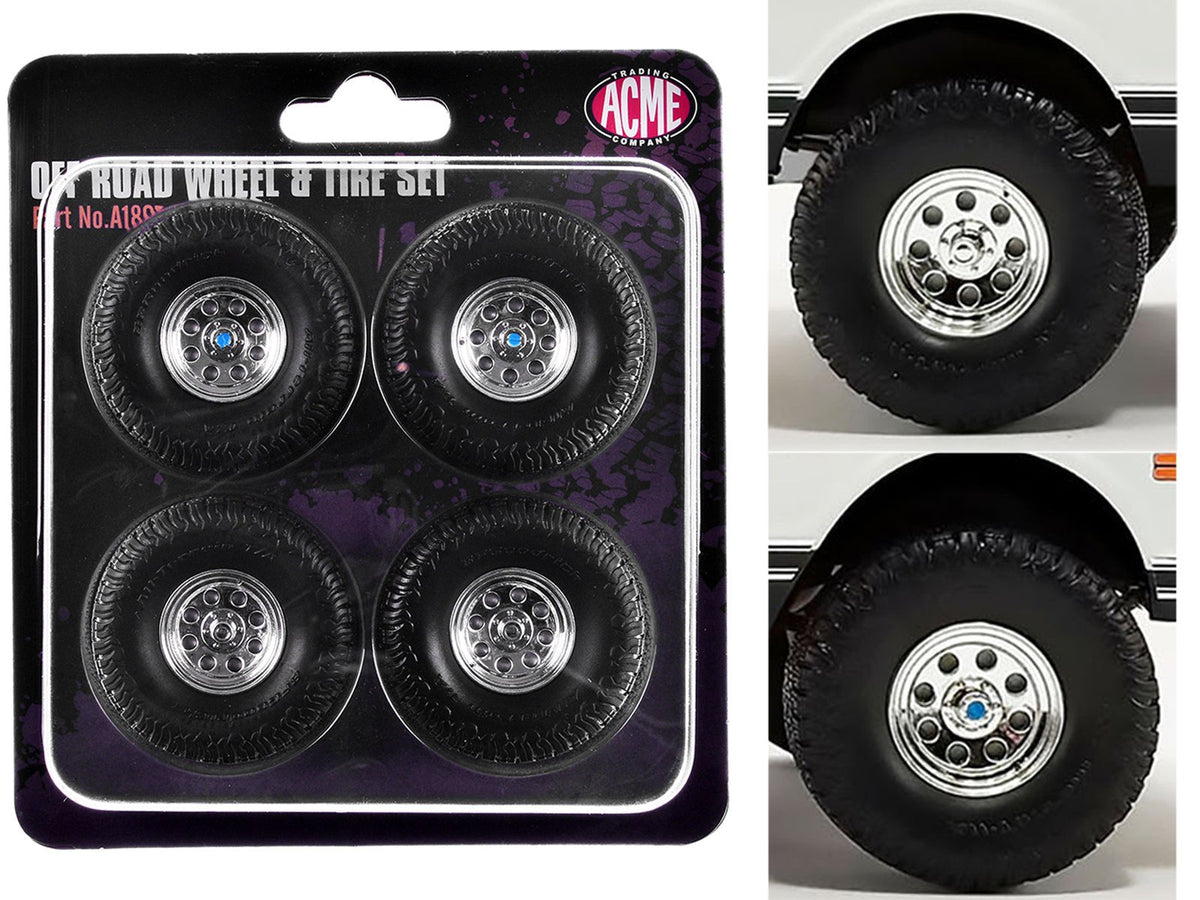 Rapid Vehicles "Offroad" 35" Mag Wheel and Tire Set of 4 pieces from 1971 Chevrolet K5 Blazer for...