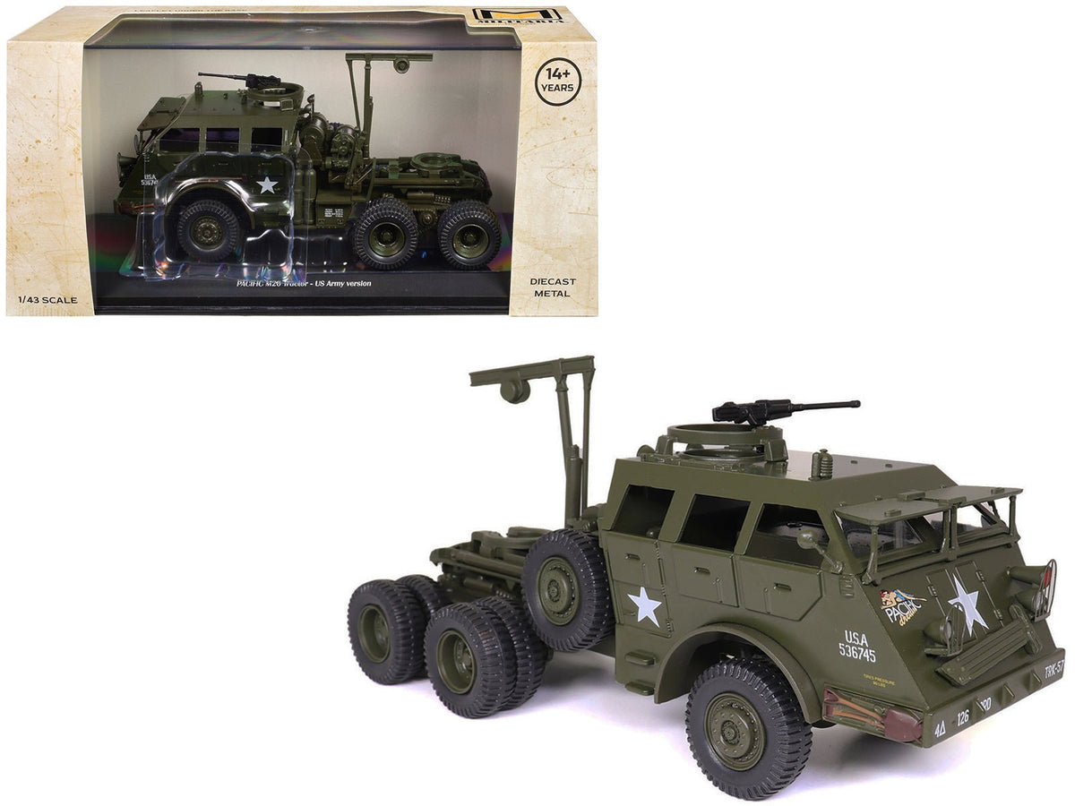 Rapid Vehicles Pacific M26 Tractor Olive Drab "United States Army" 1/43 Diecast Model by...