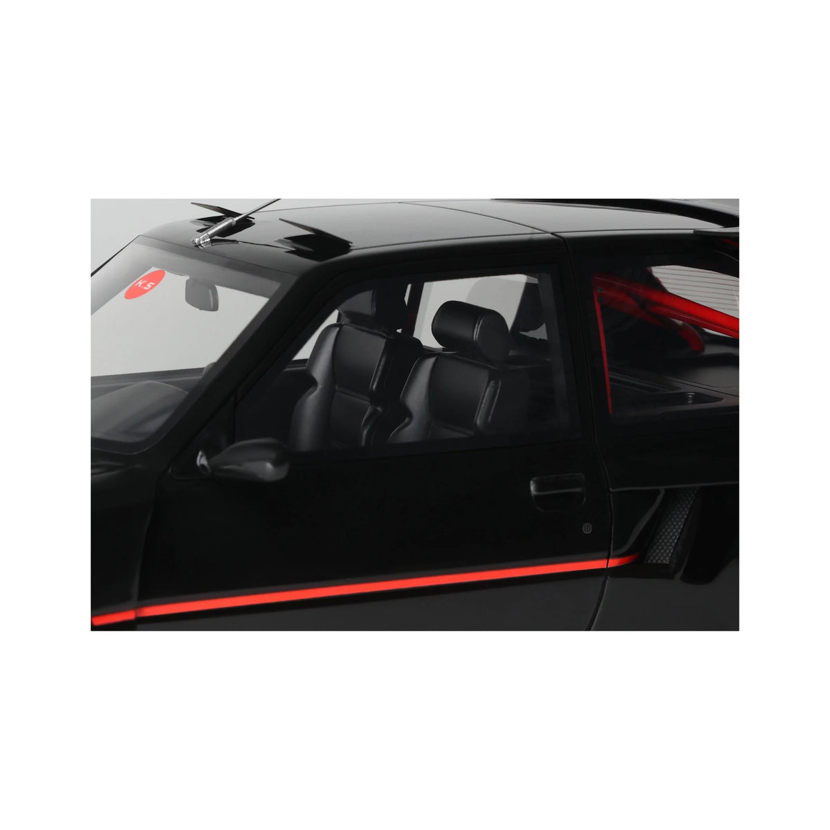 Otto 2018 Peugeot 205 Khyzyl Saleem Black 1:18