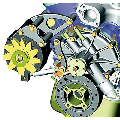 Powermaster Alternator Brackets - 730