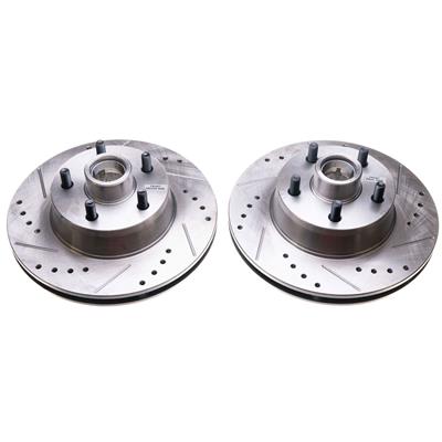 PowerStop Evolution Drilled and Slotted Rotors - AR8102XPR