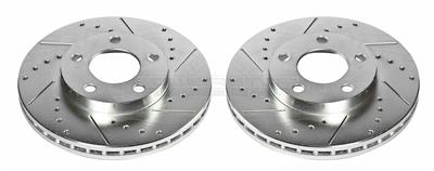 PowerStop Evolution Drilled and Slotted Rotors - AR8141XPR