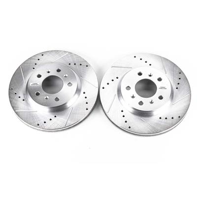 PowerStop Evolution Drilled and Slotted Rotors - AR82110XPR