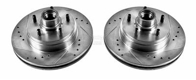 PowerStop Evolution Drilled and Slotted Rotors - AR8235XPR