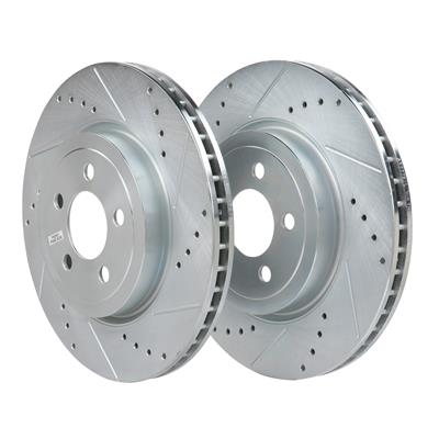 PowerStop Evolution Drilled and Slotted Rotors - AR8359XPR