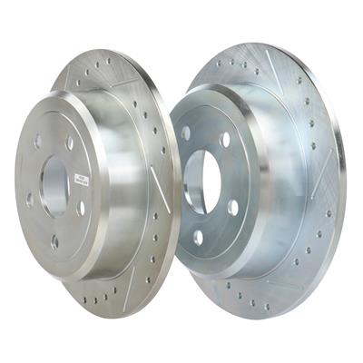 PowerStop Evolution Drilled and Slotted Rotors - AR8382XPR