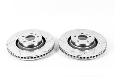 PowerStop Evolution Drilled and Slotted Rotors - AR85157XPR