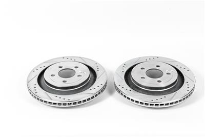 PowerStop Evolution Drilled and Slotted Rotors - AR85160XPR