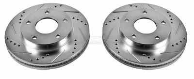 PowerStop Evolution Drilled and Slotted Rotors - AR8606XPR