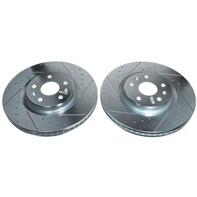 PowerStop Evolution Drilled and Slotted Rotors - AR82202XPR