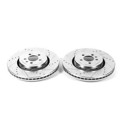 PowerStop Evolution Drilled and Slotted Rotors - AR83092XPR