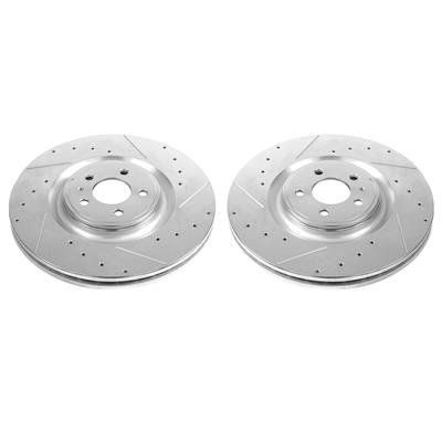 PowerStop Evolution Drilled and Slotted Rotors - AR85151XPR