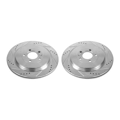 PowerStop Evolution Drilled and Slotted Rotors - AR85152XPR