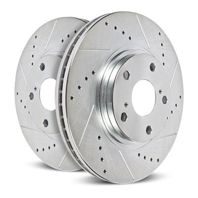 PowerStop Evolution Drilled and Slotted Rotors - AR85188XL