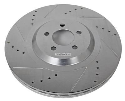 PowerStop Evolution Drilled and Slotted Rotors - AR86002XL