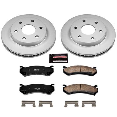 PowerStop Z17 Evolution Plus GEOMET Coated Brake Kits - CRK2009